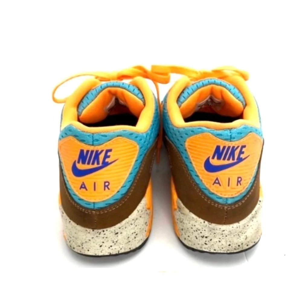 Nike Air 90 EM Beaches of Rio Color Block Sneaker in Blue with Orange